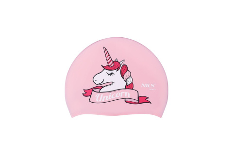 CZEPEK PŁYWACKI DZIECIĘCY SILIKONOWY UNICORN /NILS AQUA CZEPEK PŁYWACKI DZIECIĘCY SILIKONOWY UNICORN /NILS AQUA