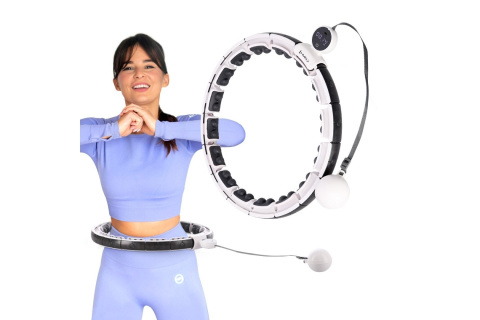 HULA HOP Z MAGNESAMI I OBCIĄŻNIKIEM HHM16 W /HMS HULA HOP Z MAGNESAMI I OBCIĄŻNIKIEM HHM16 W /HMS