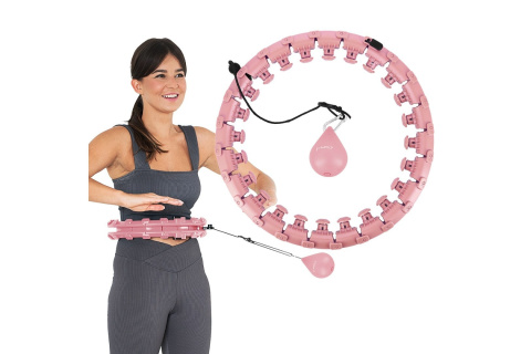 HULA HOP Z WYPUSTKAMI I OBCIĄŻNIKIEM HHW01 P /HMS HULA HOP Z WYPUSTKAMI I OBCIĄŻNIKIEM HHW01 P /HMS