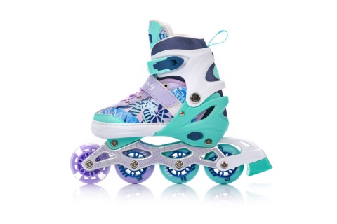 ŁYŻWOROLKI BLUEBERRY 4W1 ROZM. M (34-37) /METEOR
