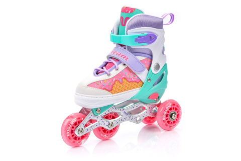 ŁYŻWOROLKI CREAM 4W1 ROZM. S (30-33) /METEOR