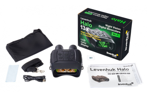 LORNETKA NOKTOWIZYJNA CYFROWA HALO 13X WI-FI /LEVENHUK LORNETKA NOKTOWIZYJNA CYFROWA HALO 13X WI-FI /LEVENHUK