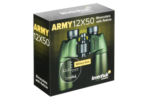LORNETKA Z CELOWNIKIEM ARMY 12X50 /LEVENHUK LORNETKA Z CELOWNIKIEM ARMY 12X50 /LEVENHUK