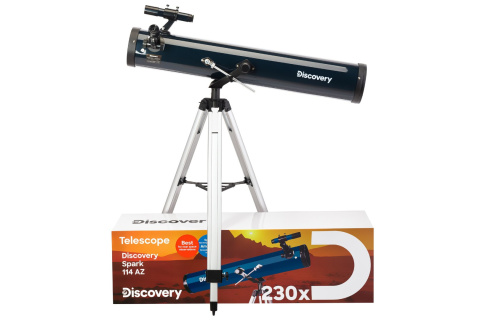 TELESKOP SPARK 114 AZ Z KSIĄŻKĄ /DISCOVERY TELESKOP SPARK 114 AZ Z KSIĄŻKĄ /DISCOVERY
