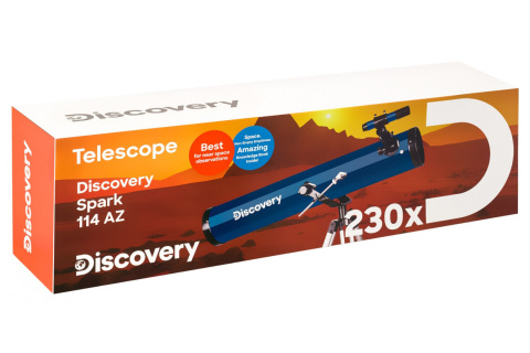 TELESKOP SPARK 114 AZ Z KSIĄŻKĄ /DISCOVERY TELESKOP SPARK 114 AZ Z KSIĄŻKĄ /DISCOVERY