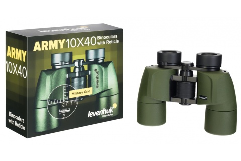 LORNETKA Z CELOWNIKIEM ARMY 10X40 /LEVENHUK LORNETKA Z CELOWNIKIEM ARMY 10X40 /LEVENHUK