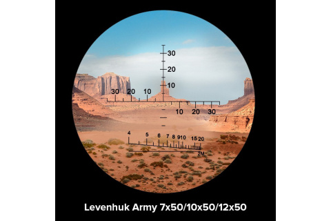 LORNETKA Z CELOWNIKIEM ARMY 10X50 /LEVENHUK LORNETKA Z CELOWNIKIEM ARMY 10X50 /LEVENHUK