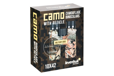 LORNETKA Z CELOWNIKIEM CAMO 10X42 /LEVENHUK LORNETKA Z CELOWNIKIEM CAMO 10X42 /LEVENHUK