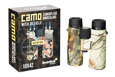 LORNETKA Z CELOWNIKIEM CAMO 10X42 /LEVENHUK LORNETKA Z CELOWNIKIEM CAMO 10X42 /LEVENHUK