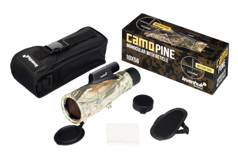 MONOKULAR Z CELOWNIKIEM CAMO 10X56 /LEVENHUK