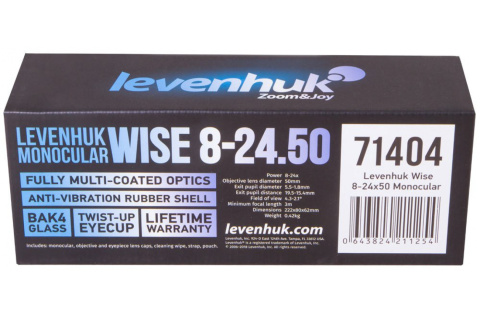 MONOKULAR WISE 8-24X50 /LEVENHUK