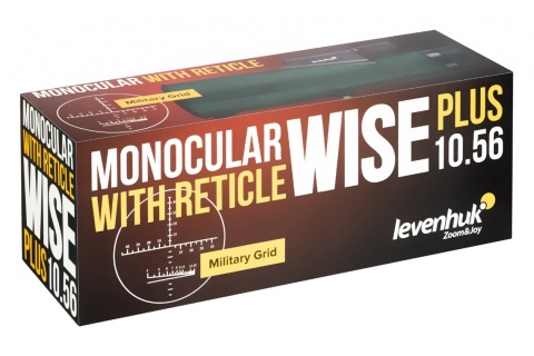 MONOKULAR WISE PLUS Z CELOWNIKIEM 10X56 /LEVENHUK