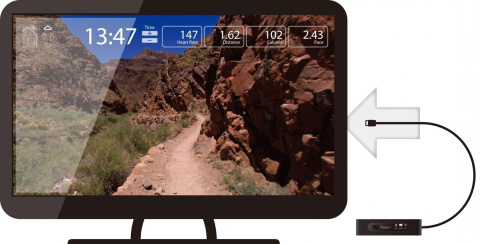 PASSPORT USB 2 TRASY PACK 3 /HORIZON FITNESS