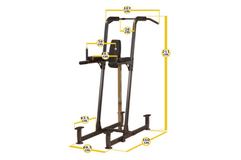 PORĘCZ Z DRĄŻKIEM DO ĆWICZEŃ FUSION FCD /BODY-SOLID PORĘCZ Z DRĄŻKIEM DO ĆWICZEŃ FUSION FCD /BODY-SOLID
