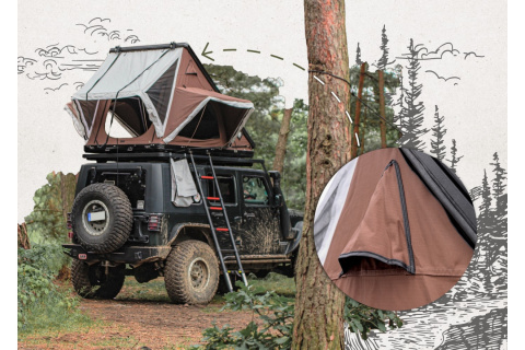 NAMIOT DACHOWY DO SAMOCHODU TRIANGLE MANAM XL /OFFLANDER
