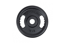 OBCIĄŻENIE ŻELIWNE TALERZ 50 MM CASTBLACK 15 KG /INSPORTLINE