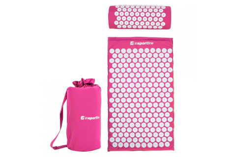 MATA DO AKUPRESURY Z PODUSZKĄ ALAVEA PINK /INSPORTLINE MATA DO AKUPRESURY Z PODUSZKĄ ALAVEA PINK /INSPORTLINE