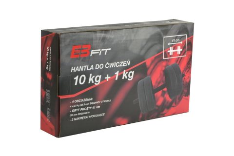 HANTLE KOMPOZYTOWA 11KG /EB FIT HANTLE KOMPOZYTOWA 11KG /EB FIT