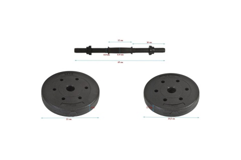 HANTLE KOMPOZYTOWA 20KG /EB FIT