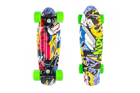 DESKOROLKA DLA DZIECI PENNY BOARD FISZKA COLORICO 17" /WORKER DESKOROLKA DLA DZIECI PENNY BOARD FISZKA COLORICO 17" /WORKER
