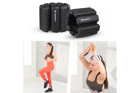 OBCIĄŻNIKI FITNESS NA KOSTKI LUB NADGARSTKI BRACE RÓŻOWE /INSPORTLINE OBCIĄŻNIKI FITNESS NA KOSTKI LUB NADGARSTKI BRACE RÓŻOWE /INSPORTLINE