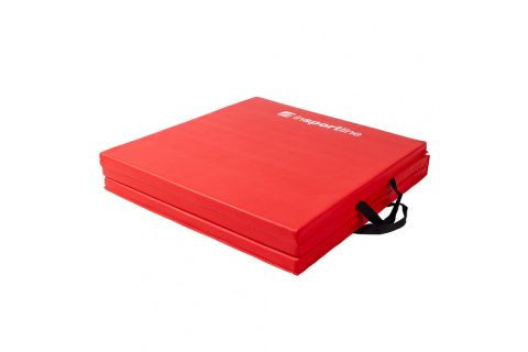 MATERAC GIMNASTYCZNY TRIFOLD RED 180X60X5 CM /INSPORTLINE MATERAC GIMNASTYCZNY TRIFOLD RED 180X60X5 CM /INSPORTLINE