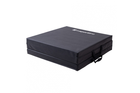 MATERAC GIMNASTYCZNY TRIFOLD BLACK 180X60X5 CM /INSPORTLINE MATERAC GIMNASTYCZNY TRIFOLD BLACK 180X60X5 CM /INSPORTLINE