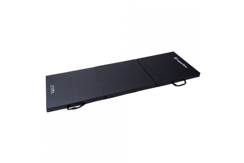 MATERAC GIMNASTYCZNY TRIFOLD BLACK 195X90X5 CM /INSPORTLINE MATERAC GIMNASTYCZNY TRIFOLD BLACK 195X90X5 CM /INSPORTLINE