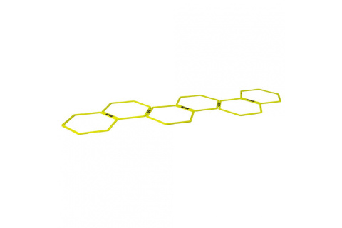 SZEŚCIOKĄTNA DRABINKA TRENINGOWA HEXLED /INSPORTLINE SZEŚCIOKĄTNA DRABINKA TRENINGOWA HEXLED /INSPORTLINE