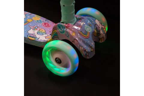 HULAJNOGA DZIECIĘCA HLB15A MINT LED /NILS FUN HULAJNOGA DZIECIĘCA HLB15A MINT LED /NILS FUN