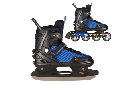 ŁYŻWOROLKI NH18188A 2W1 ROZM. M (34-38) /NILS EXTREME