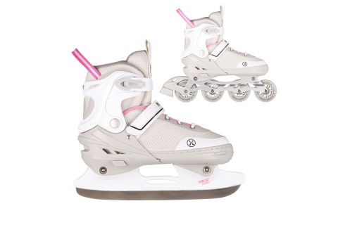 ŁYŻWOROLKI NH18188A 2W1 ROZM. L (39-43) /NILS EXTREME