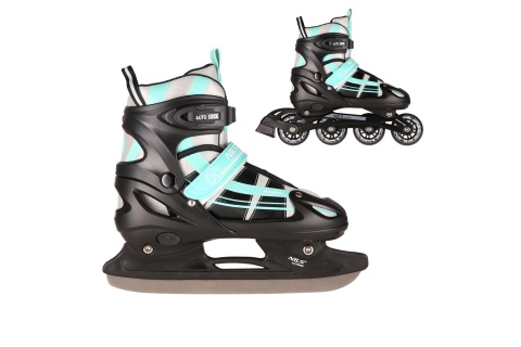 ŁYŻWOROLKI NH18366A 2W1 ROZM.M (35-38) /NILS EXTREME