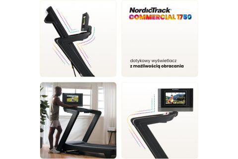 BIEŻNIA ELEKTRYCZNA COMMERCIAL 1750 /NORDICTRACK BIEŻNIA ELEKTRYCZNA COMMERCIAL 1750 /NORDICTRACK