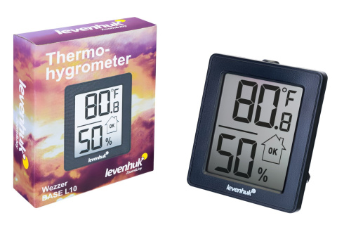 TERMOHIGROMETR WEZZER BASE L10 /LEVENHUK TERMOHIGROMETR WEZZER BASE L10 /LEVENHUK