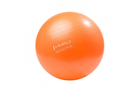 PIŁKA DO ĆWICZEŃ ORANGE MASUJACA ANTI-BURST YB02 55CM /HMS