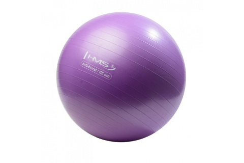 PIŁKA DO ĆWICZEŃ PURPLE MASUJACA ANTI-BURST YB02 65CM /HMS