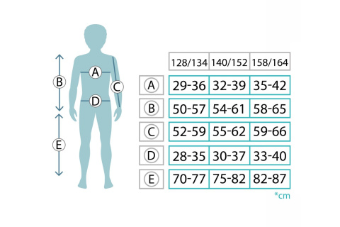 BIELIZNA TERMOAKTYWNA KIDS CZARNY ROZM. 128/134 /METEOR BIELIZNA TERMOAKTYWNA KIDS CZARNY ROZM. 128/134 /METEOR