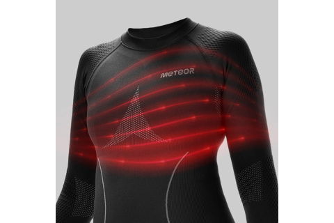 BIELIZNA TERMOAKTYWNA DAMSKA CZARNY ROZM. S/M /METEOR