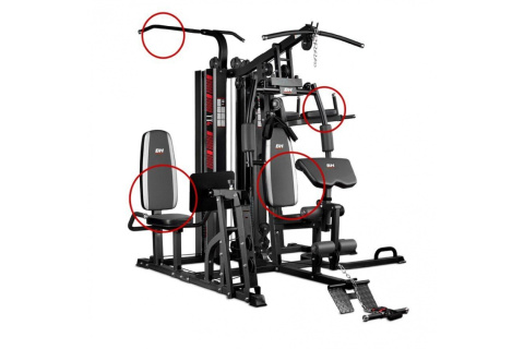ATLAS DO ĆWICZEŃ TT4 BLACK G159B /BH FITNESS ATLAS DO ĆWICZEŃ TT4 BLACK G159B /BH FITNESS