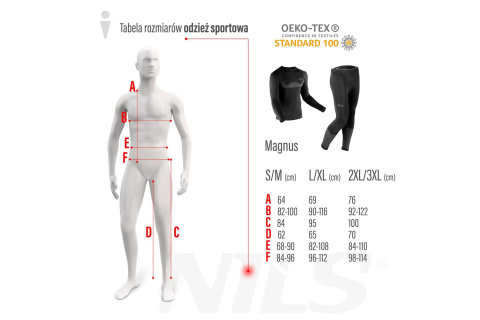 BIELIZNA TERMOAKTYWNA MĘSKA MAGNUS ROZM. 2XL/3XL /NILS BIELIZNA TERMOAKTYWNA MĘSKA MAGNUS ROZM. 2XL/3XL /NILS