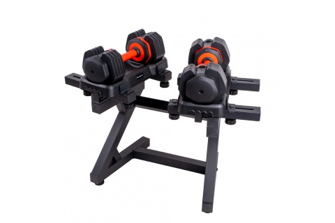 HANTLE REGULOWANE ZE STOJAKIEM DURABELL® 6,5-24,5 KG /INSPORTLINE HANTLE REGULOWANE ZE STOJAKIEM DURABELL® 6,5-24,5 KG /INSPORTLINE