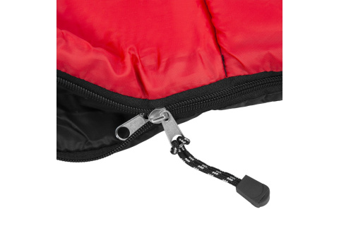 ŚPIWÓR CZARNO-CZERWONY NC2012 /NILS CAMP