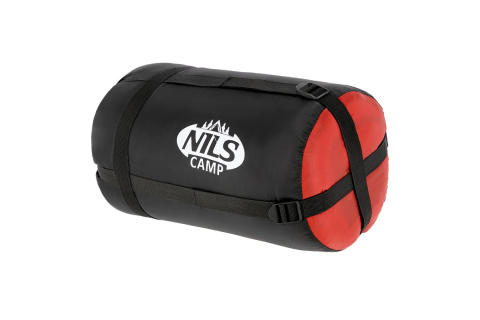 ŚPIWÓR CZARNO-CZERWONY NC2012 /NILS CAMP