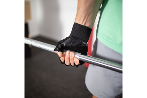 RĘKAWICZKI NA SIŁOWNIĘ RST04 BLACK ROZM. M /HMS