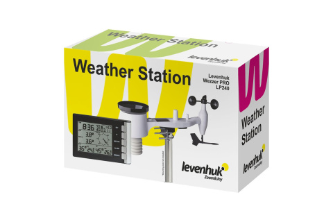 STACJA METEOROLOGICZNA WEZZER PRO LP240 /LEVENHUK STACJA METEOROLOGICZNA WEZZER PRO LP240 /LEVENHUK
