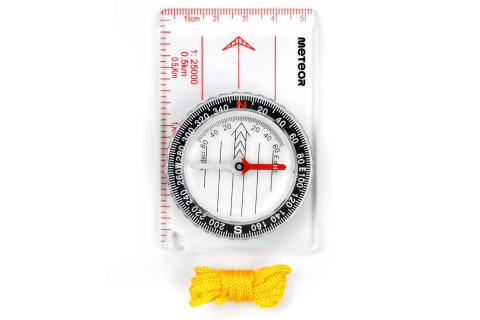 KOMPAS LINIJKA 85MM /METEOR