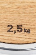 OBCIĄŻENIE WEIGHTPLATE 2,5KG x2 CLASSIC ORZECH /NOHRD OBCIĄŻENIE WEIGHTPLATE 2,5KG x2 CLASSIC ORZECH /NOHRD