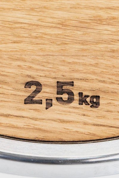 OBCIĄŻENIE WEIGHTPLATE 2,5KG x2 CLASSIC ORZECH /NOHRD OBCIĄŻENIE WEIGHTPLATE 2,5KG x2 CLASSIC ORZECH /NOHRD