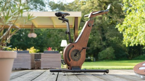 ROWER STACJONARNY BIKE V2 OAK VINTAGE Z MONITOREM /NOHRD